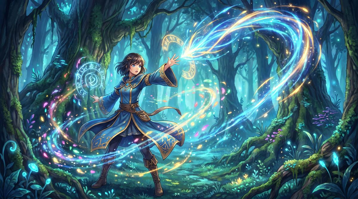 抖荫短视频动漫-魔法少女传说